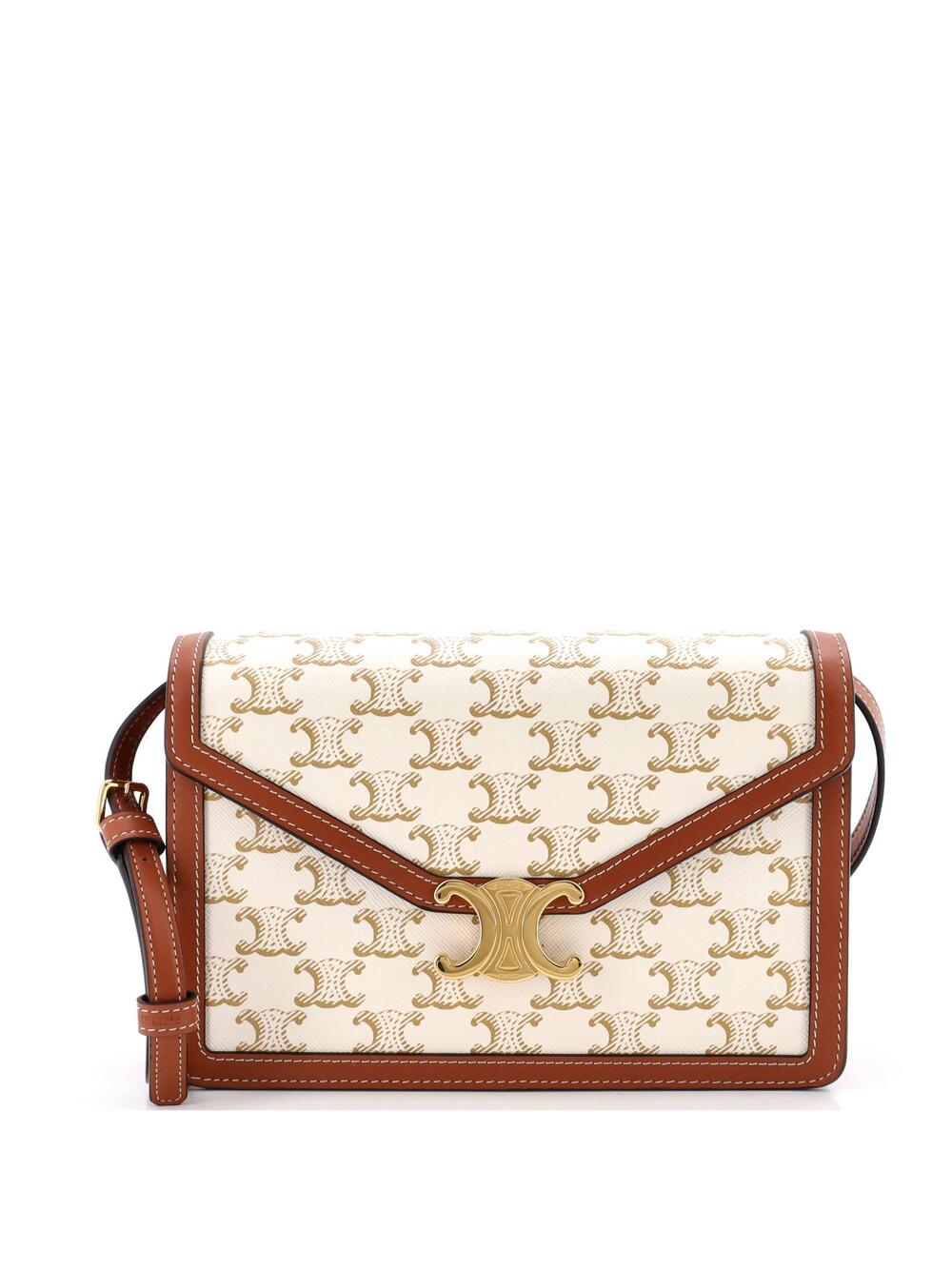 Celine Enveloppe Wallet On Strap #370651C20B